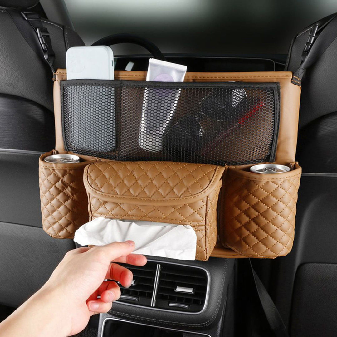 Autotasche für die Sitzlehne mit Taschentuchhalter