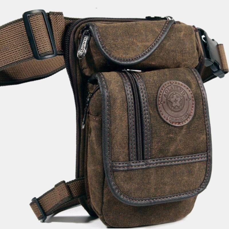 Beintasche Oberschenkeltasche Für Männer Bergsteigen Motorsport Hüfttasche