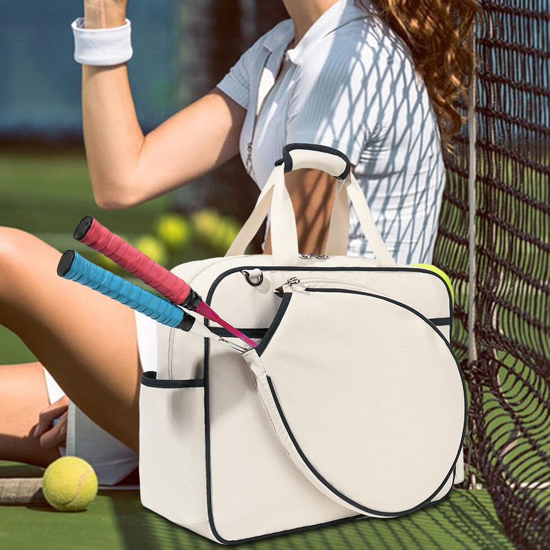 Raketentasche für Outdoor-Sportarten, große Kapazität, Damen-Tennishandtasche