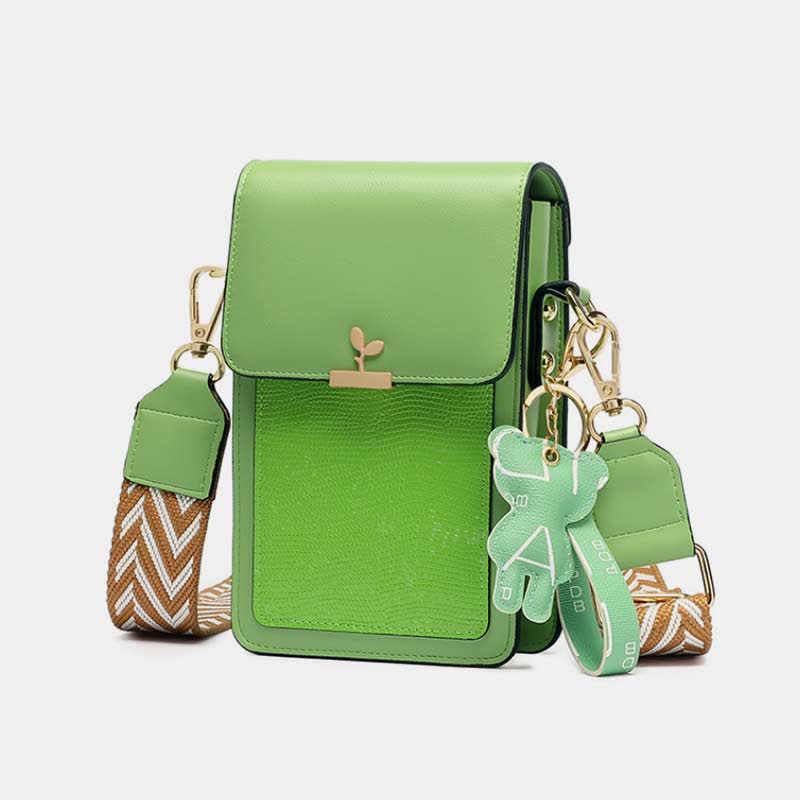 Kleine Smartphone Umhängetasche Kartenhalter Frauen Mini Telefon Geldbörsen Brieftasche