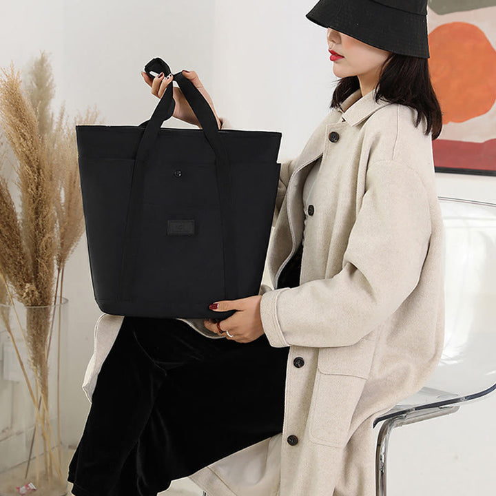 Tragetasche für Damen, leicht, wasserdicht, multifunktional, aus Nylon