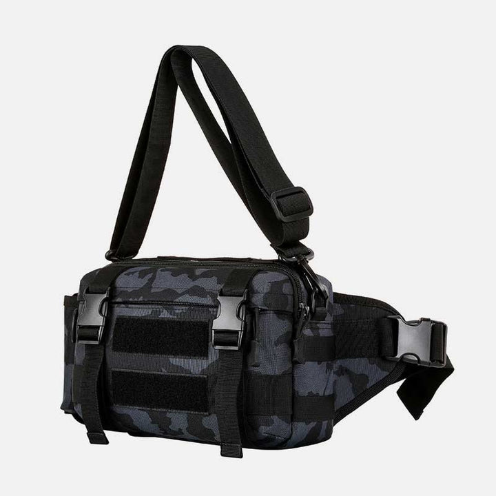 Große Camo Tactical Bag für Sport Nylon Umhängetasche Hüfttasche