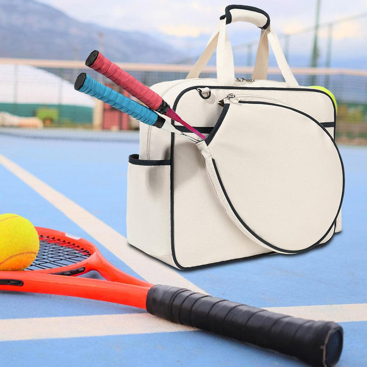 Raketentasche für Outdoor-Sportarten, große Kapazität, Damen-Tennishandtasche
