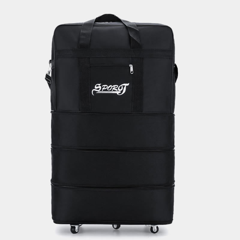 Erweiterbare Spinner Rad Reise Rolling Tote Gepäck Tasche Seesack