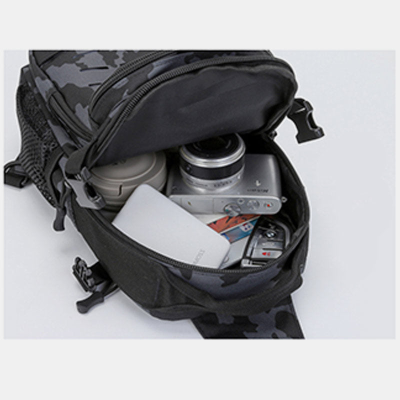 Wasserdichte, langlebige taktische Camouflage-Schultertasche mit reflektierendem Riemen