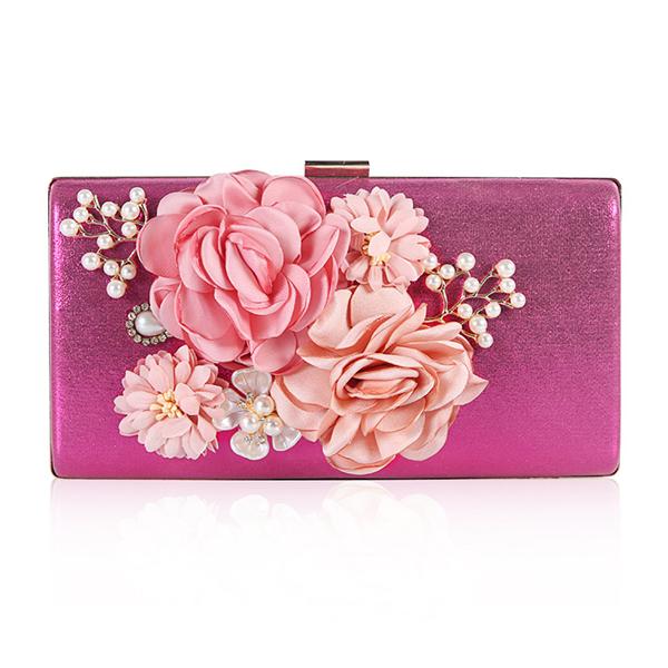Abendtasche mit Blumenmuster