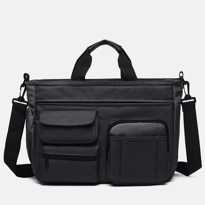 Wasserabweisende multifunktionale Crossbody-Laptop-Handtasche