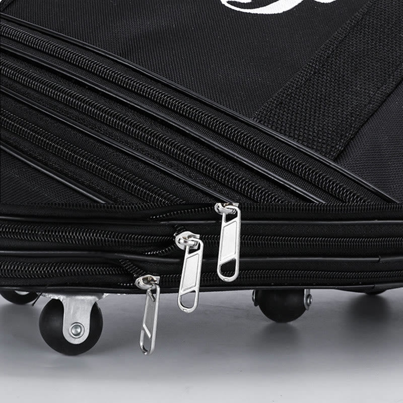Erweiterbare Spinner Rad Reise Rolling Tote Gepäck Tasche Seesack