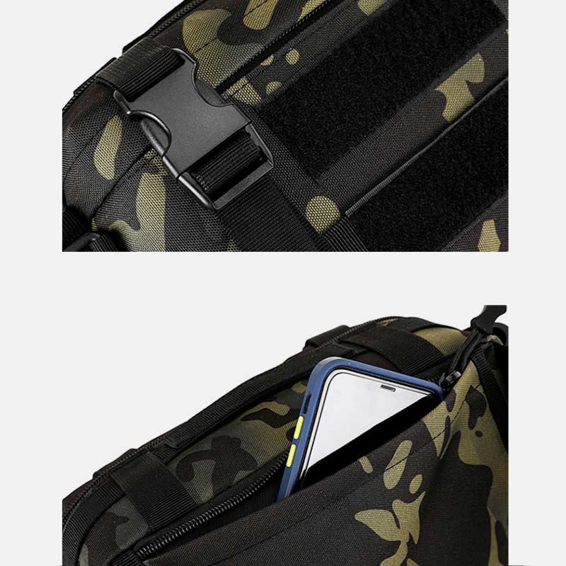 Große Camo Tactical Bag für Sport Nylon Umhängetasche Hüfttasche