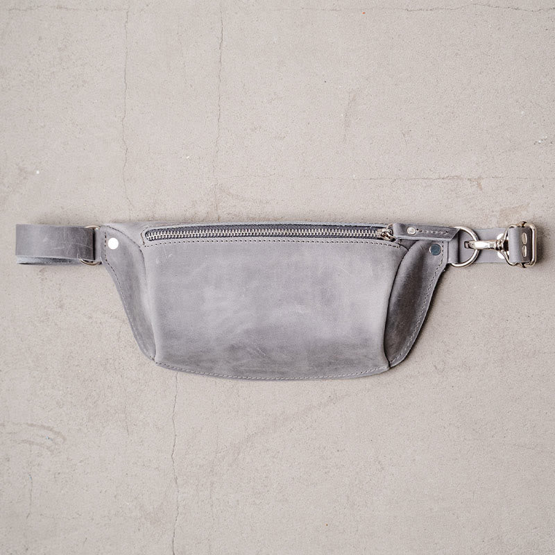 Gürteltasche für Damen und Herren, Outdoor, Hüfttasche mit Doppelreißverschluss, Brusttasche