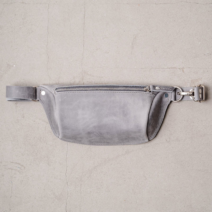 Gürteltasche für Damen und Herren, Outdoor, Hüfttasche mit Doppelreißverschluss, Brusttasche
