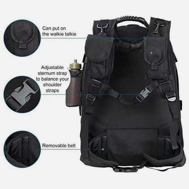 Taktischer Rucksack für den Außenbereich für Männer, multifunktionale Wandersporttasche