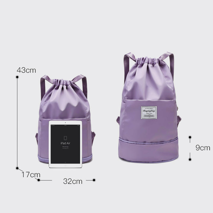 Erweiterbarer Sport-Rucksack mit großem Fassungsvermögen