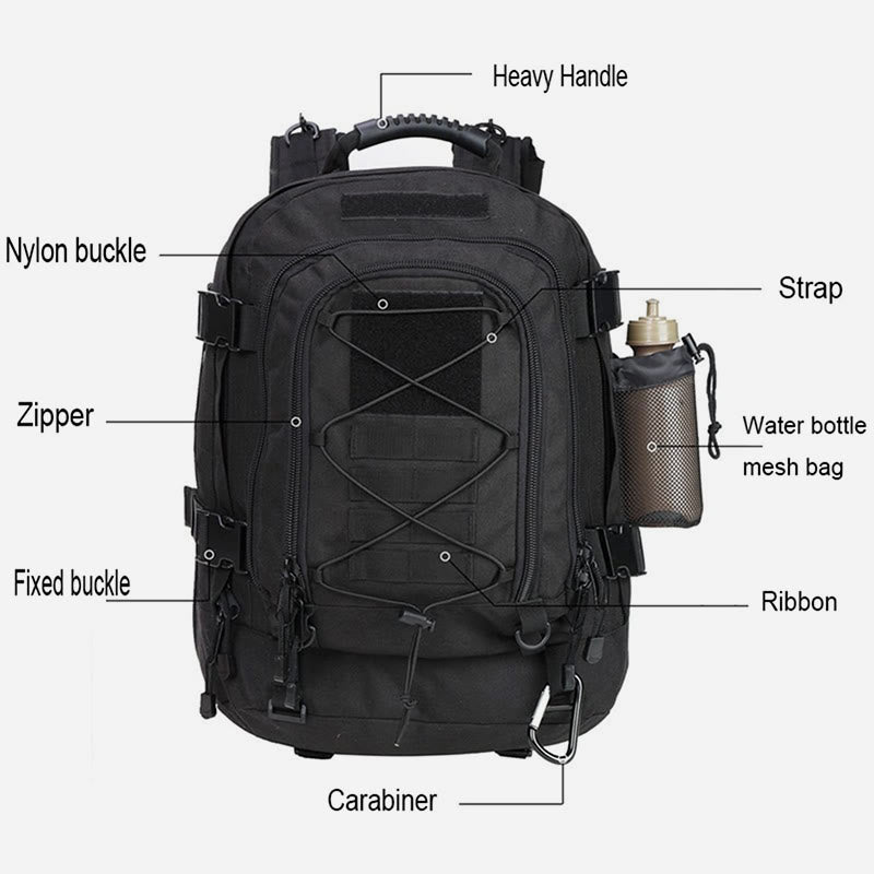 Taktischer Rucksack für den Außenbereich für Männer, multifunktionale Wandersporttasche