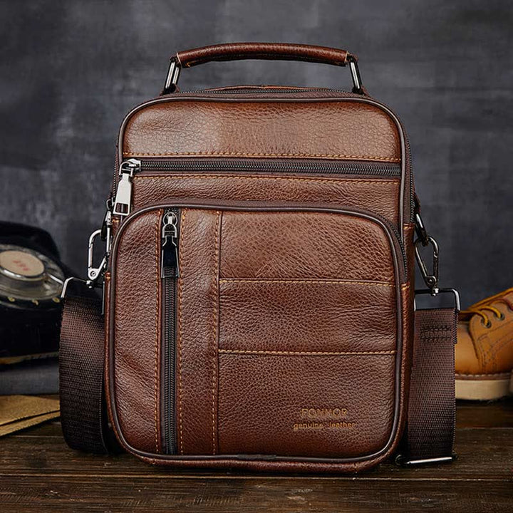 Messenger Bag für Herren, für Geschäftsreisen, kleine Umhängetasche