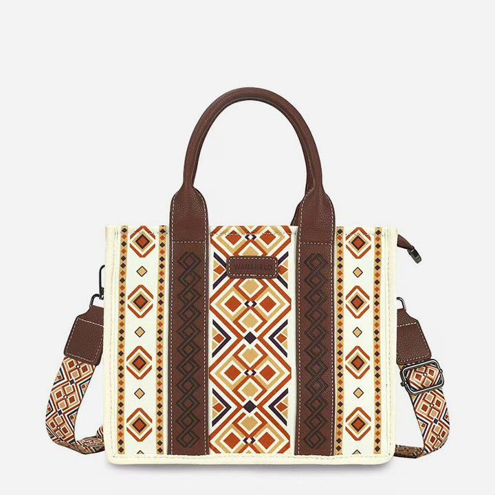 Retro Bohemian Tote für Damen, elegante Umhängetasche, Handtasche