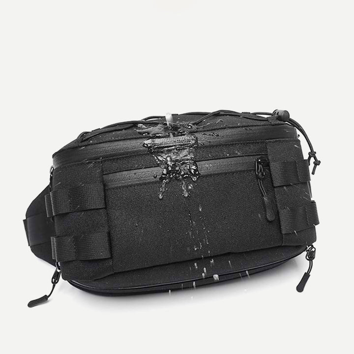 Taktische Hüfttasche, große Kapazität, funktionale Schultertasche
