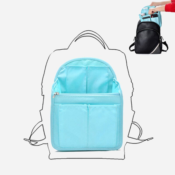 Reise Aufbewahrungstasche Damen Kosmetiktasche Nylon Organizer Geldbörse