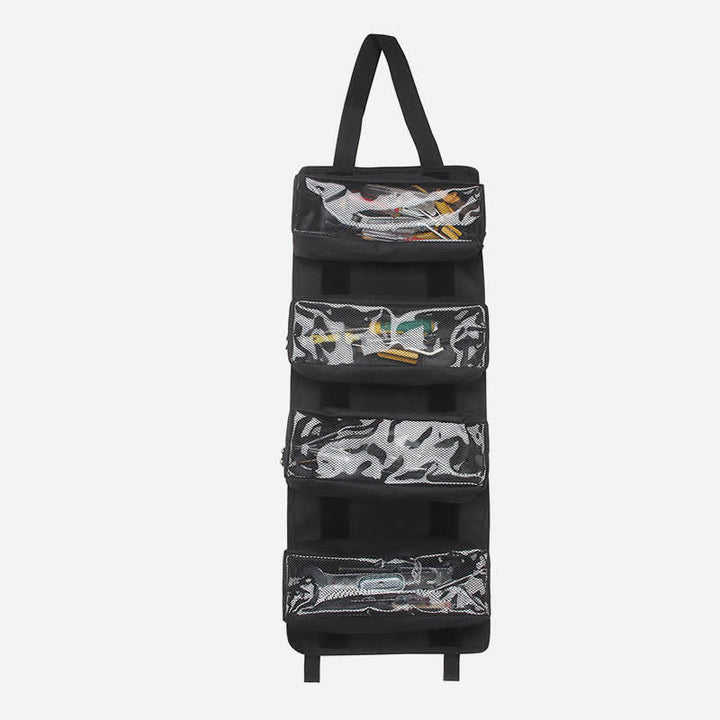 Werkzeug-Rolltasche, robuster Werkzeug-Organizer mit 4 herausnehmbaren Beuteln