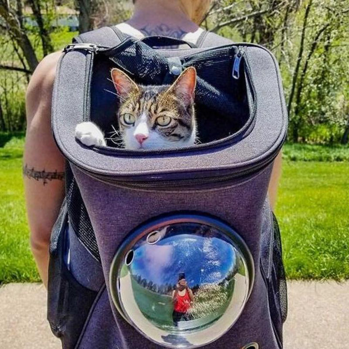 Geräumiger und bequemer Katzenrucksack
