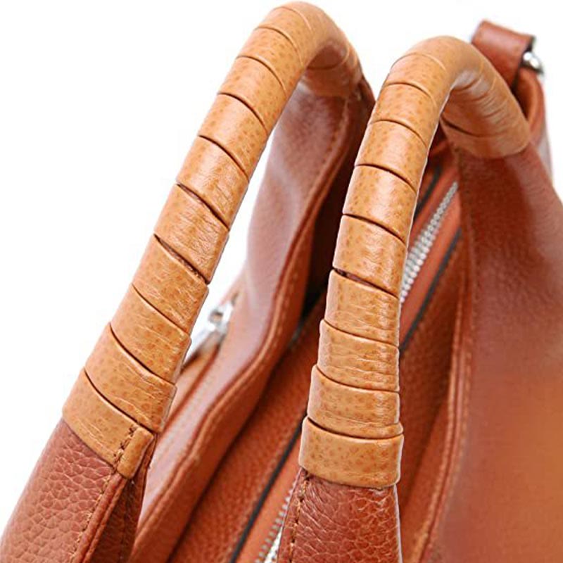 Tragetasche für Damen aus echtem Leder, für die Freizeit und den täglichen Gebrauch, Umhängetasche