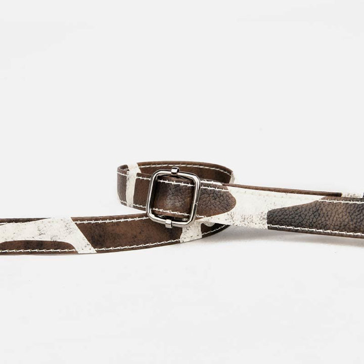 Tragetasche mit Leopardenmuster, Set aus Leder, Handtasche für Damen