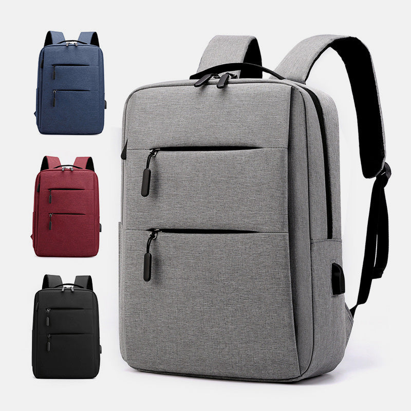 USB-Rucksack mit großer Kapazität und Verschleißfestigkeit für 15,6-Zoll-Computer