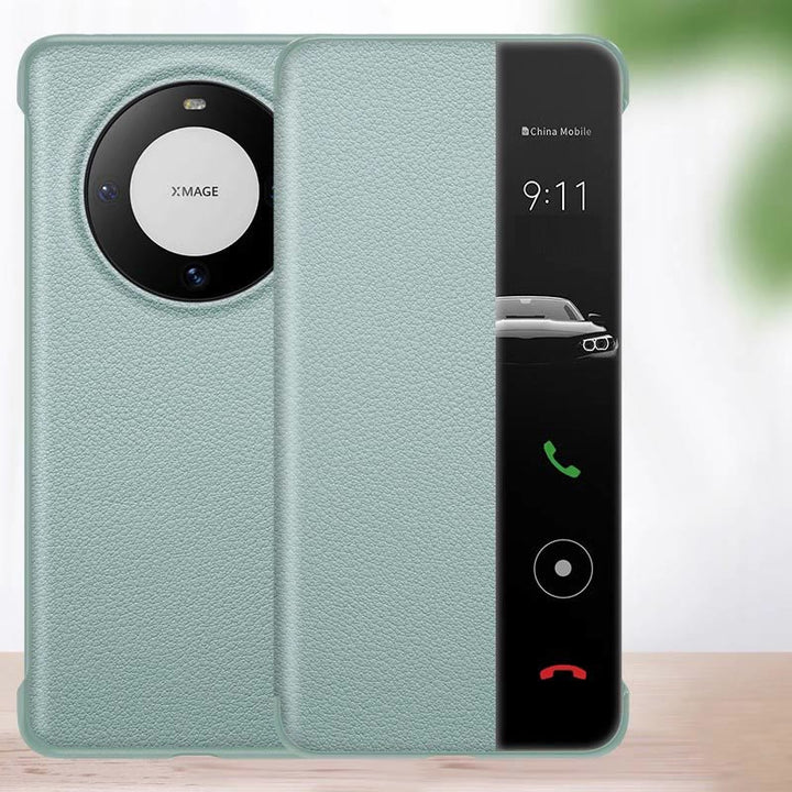 Huawei Mate-Serie - Seitenfenster - Anti-Drop-Klapptelefonhülle