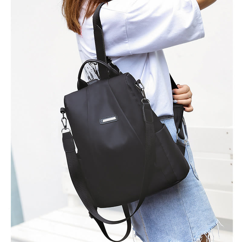 Nylon-Rucksack für die Reise, mehrfach tragbar, wasserdicht, leicht, Tagesrucksack