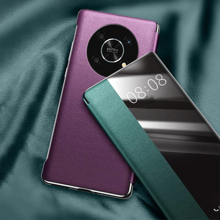 Huawei Mate-Serie - Seitenfenster - Anti-Drop-Klapptelefonhülle