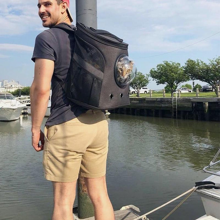 Geräumiger und bequemer Katzenrucksack