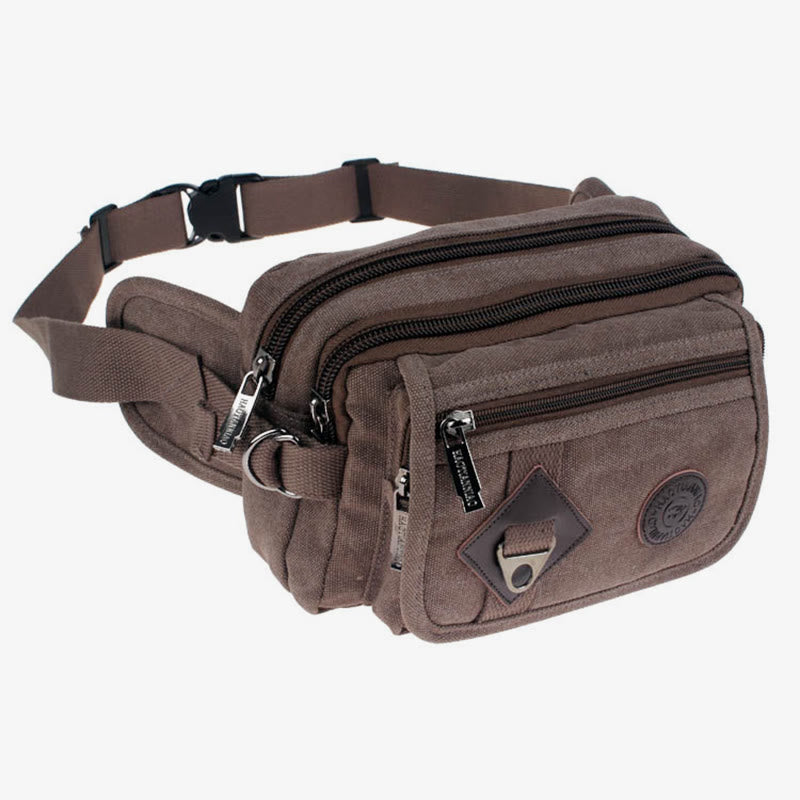 Canvas Gürteltasche Outdoor Reiten Herren Sport Hüfttasche