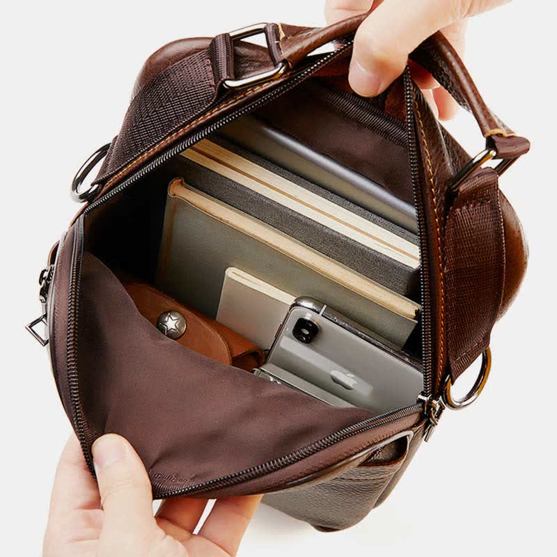 Messenger Bag für Herren, für Geschäftsreisen, kleine Umhängetasche