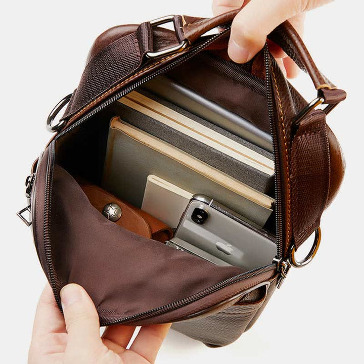 Messenger Bag für Herren, für Geschäftsreisen, kleine Umhängetasche