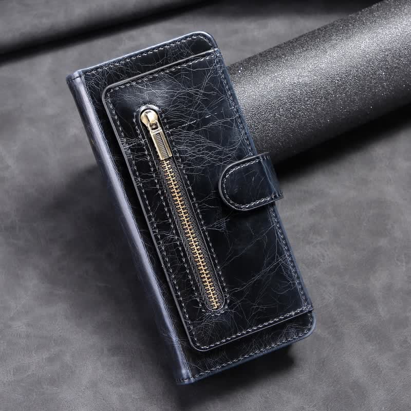 Z Fold 4 /3 Hülle Brieftasche für Frauen Männer PU Leder Flip Kickstand Telefonabdeckung