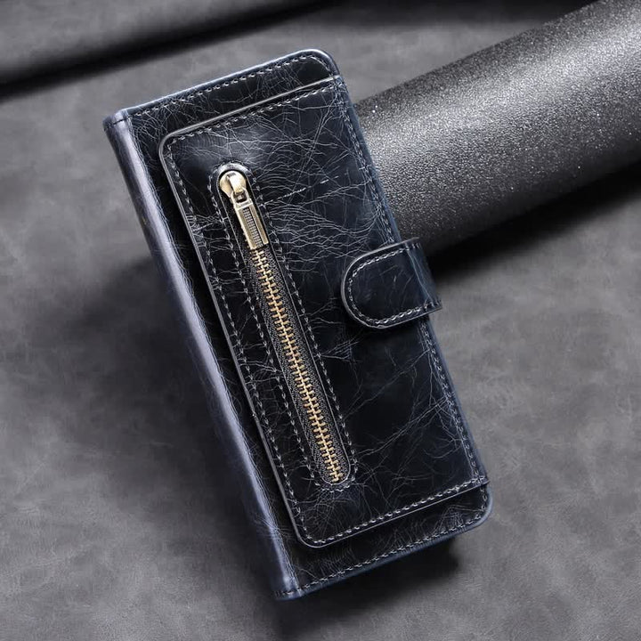 Z Fold 4 /3 Hülle Brieftasche für Frauen Männer PU Leder Flip Kickstand Telefonabdeckung