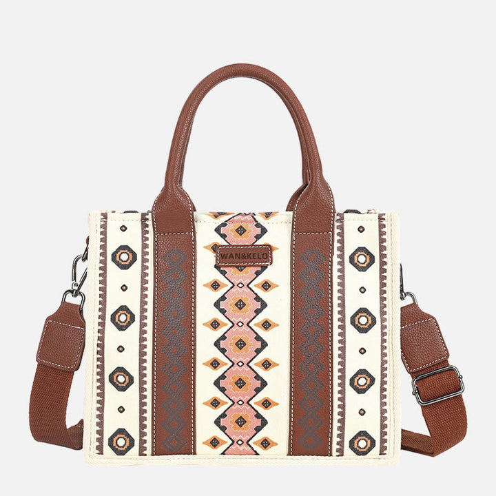 Retro Bohemian Tote für Damen, elegante Umhängetasche, Handtasche