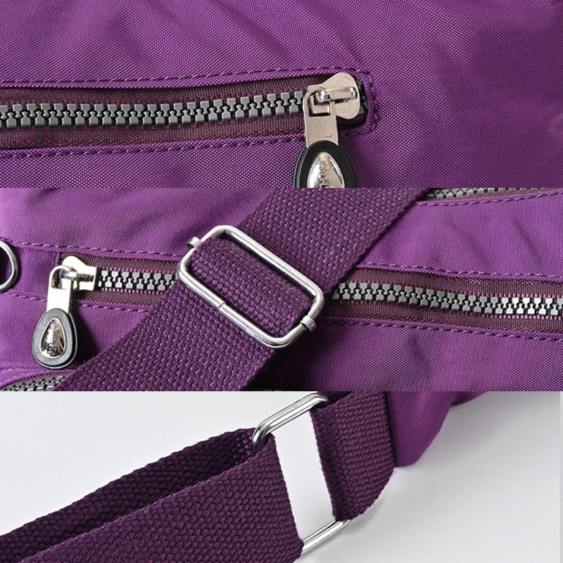 Wasserdichte Umhängetasche für Damen, lässige Nylon-Geldbörse, Handtasche, Umhängetasche