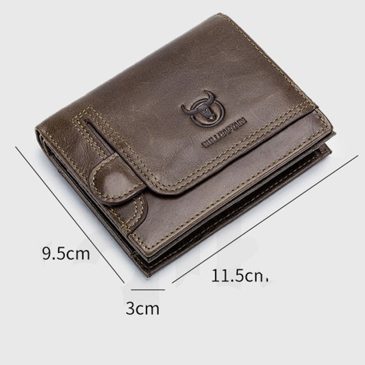 RFID Multi-Slot Retro Geldbörse