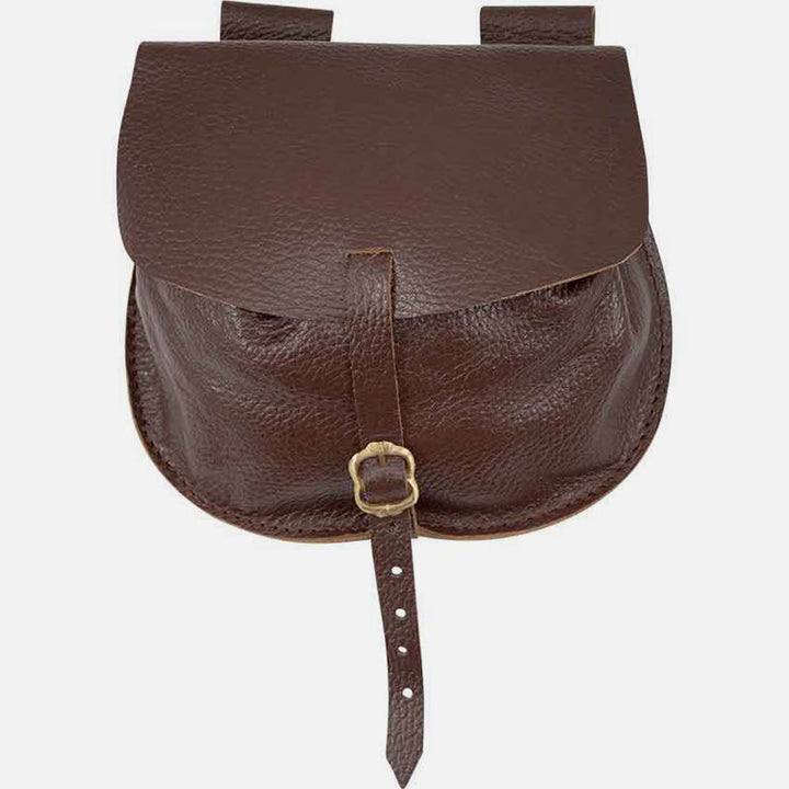 Retro Hüfttasche Damen Herren Unifarben Mittelalter Gürteltasche