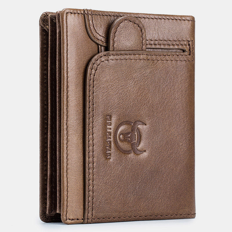 RFID Multi-Slot Retro Geldbörse