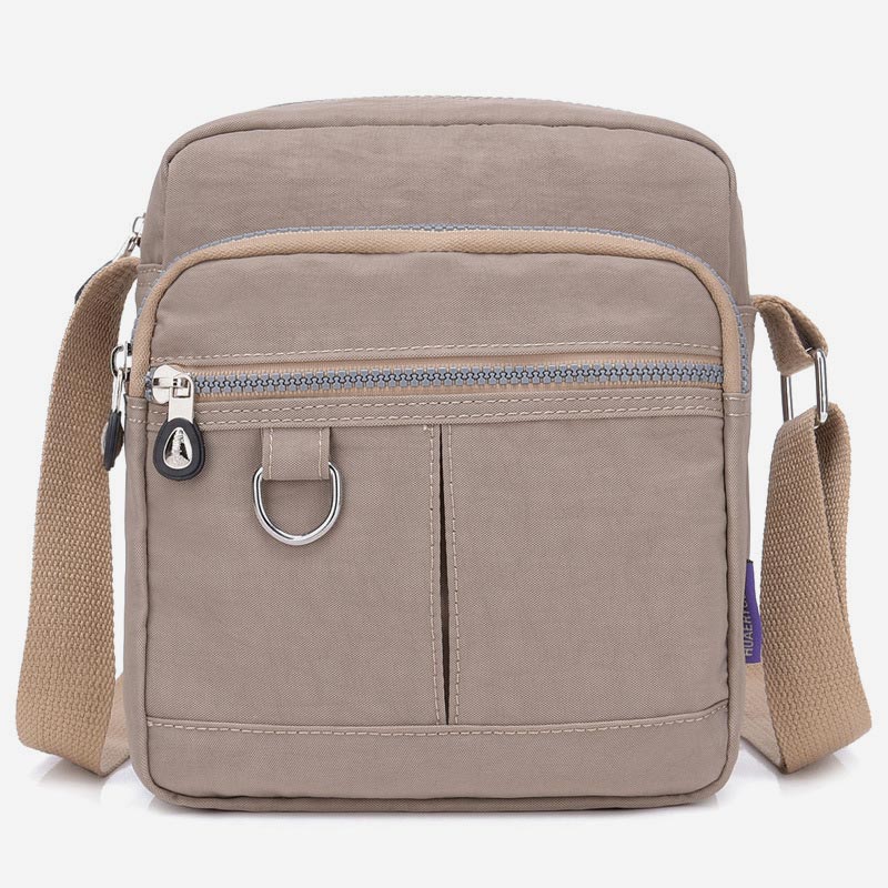 Damen Umhängetasche mit mehreren Taschen, lässige Reise-Schultertasche