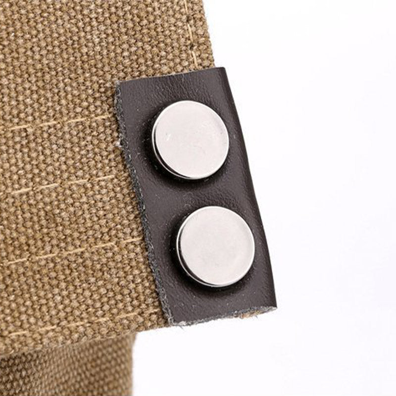 Lässige Messenger-Tasche aus Canvas mit großem Fassungsvermögen