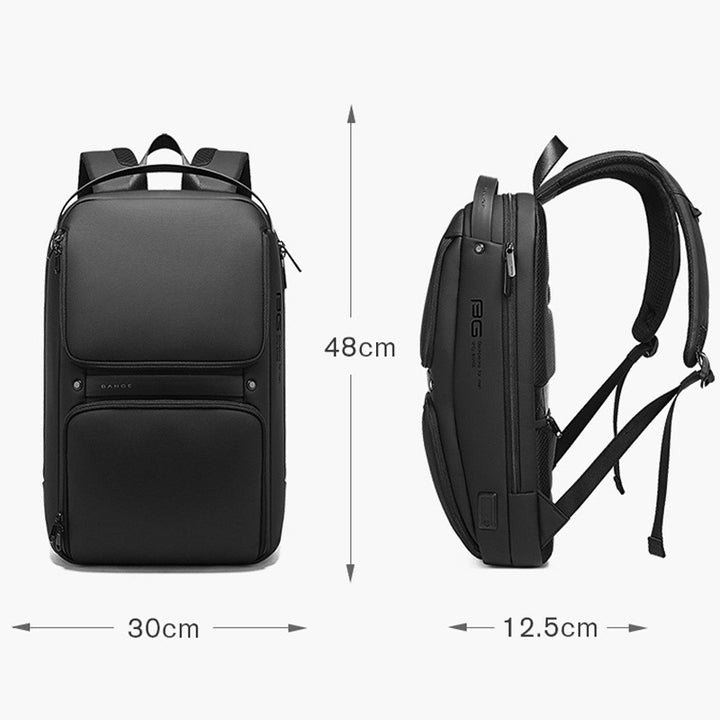Wasserdichter Multifunktions-Business-Laptop-Rucksack für Herren mit USB-Ladeanschluss