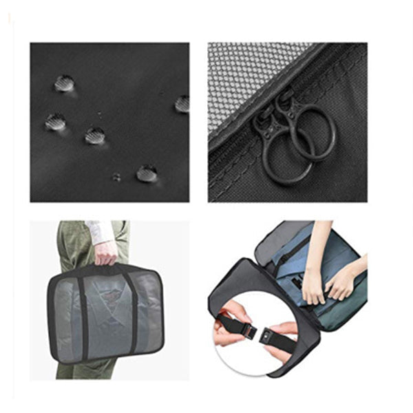7-teiliges Reise-Netztaschen-Gepäck-Organizer