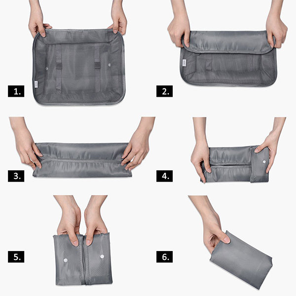 7-teiliges Reise-Netztaschen-Gepäck-Organizer