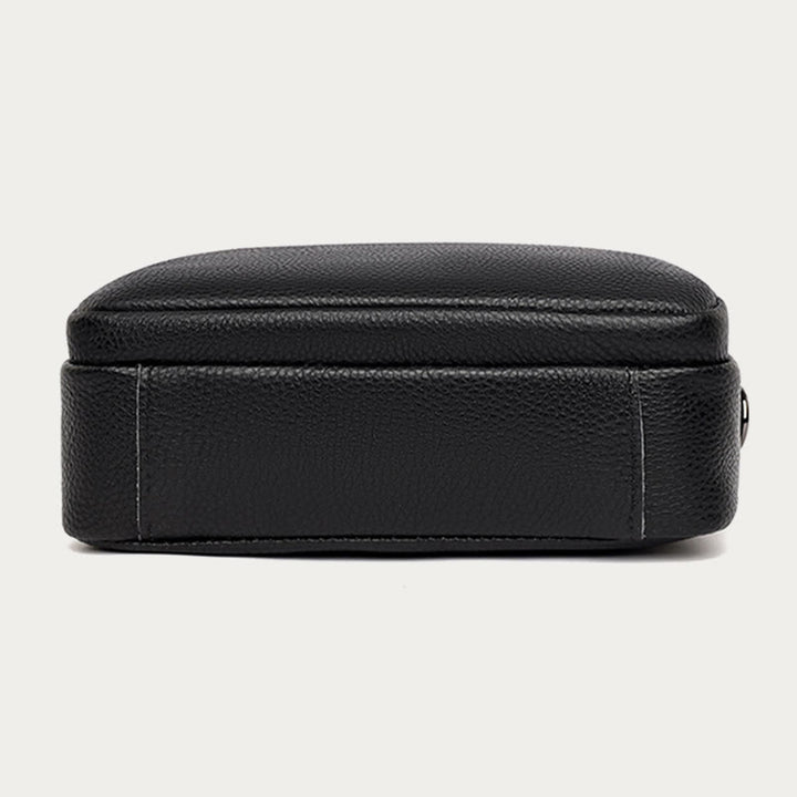 Umhängetasche für Damen, weiches Leder mit Litschi-Muster, Einkaufstasche