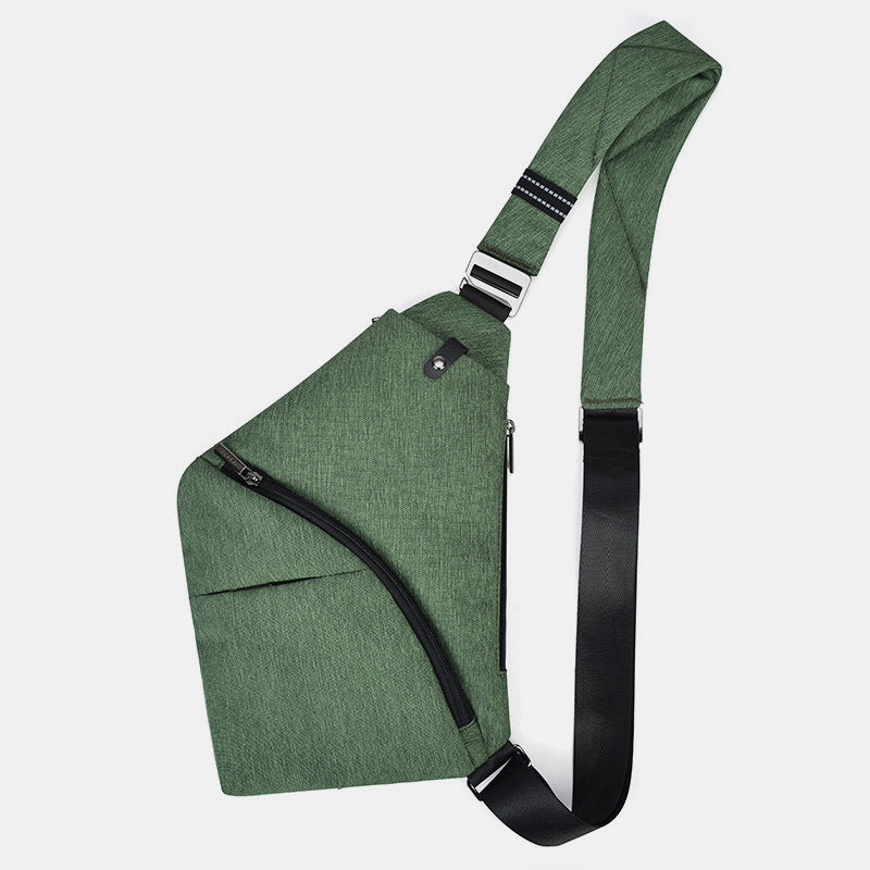 Leichte, wasserdichte Sling-Packung, lässige Brusttasche zum Radfahren und Wandern, Umhängetasche