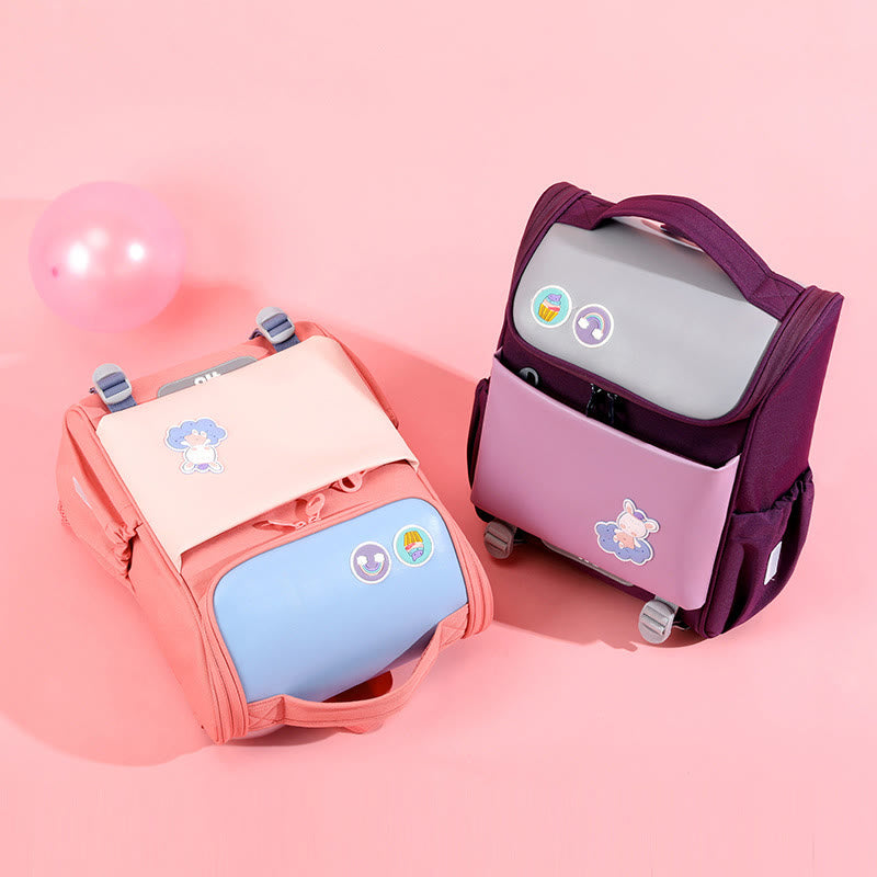 Rucksack für Schüler, leicht, reflektierend, All-in-One-Grundschultasche