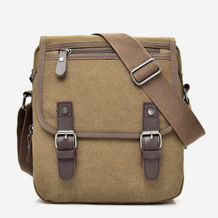 Umhängetasche für Herren, Retro-Canvas-Business-Umhängetasche